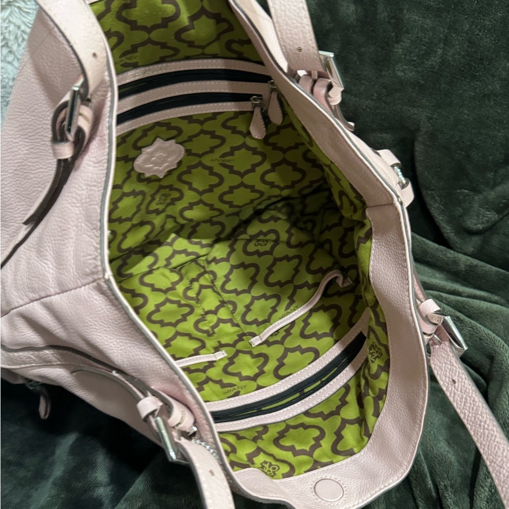 orYANY Pink Bella Leather Shoulder Bag - Picture 8 of 8